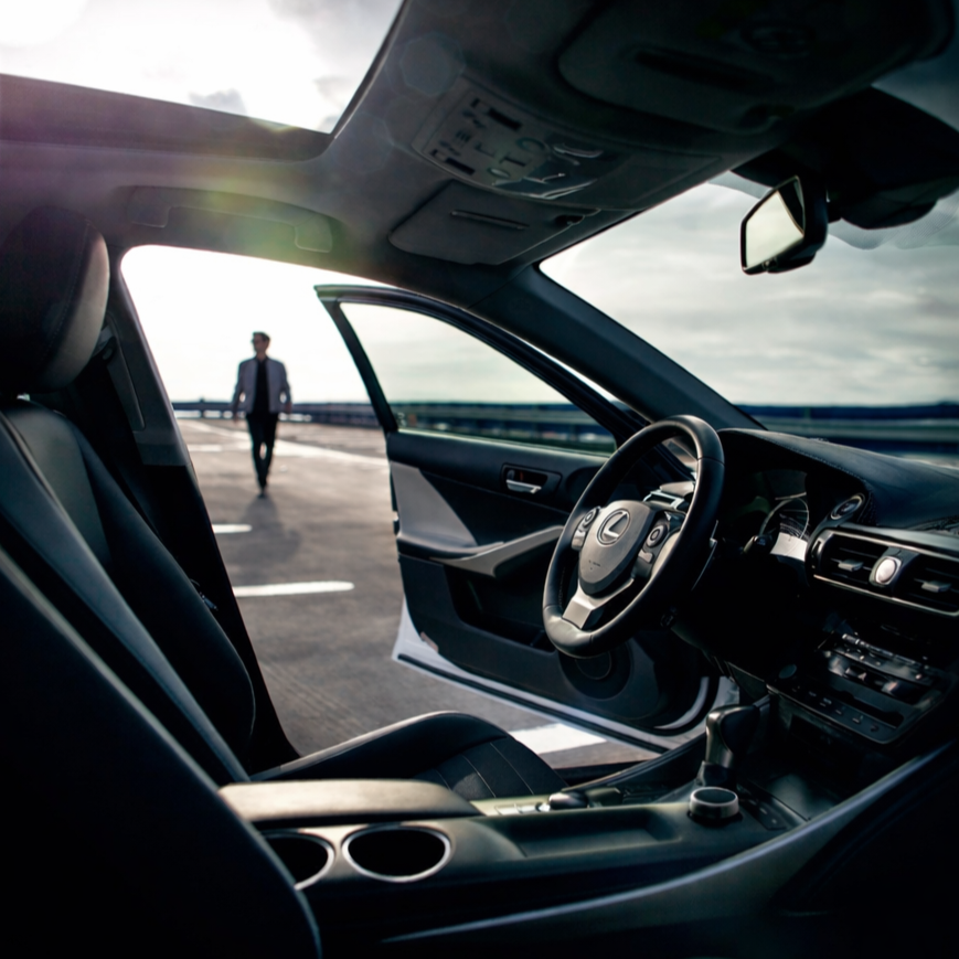 Beginner driving lesson